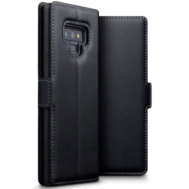 Terrapin Low Profile Δερμάτινη Θήκη - Πορτοφόλι Samsung Galaxy Note 9 - Black
