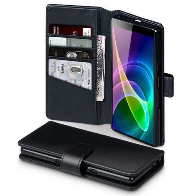 Terrapin Δερμάτινη Θήκη - Πορτοφόλι Sony Xperia 10 - Black 