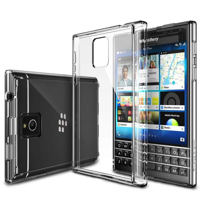 Διάφανη Θήκη Blackberry Passport PC με TPU Bumper