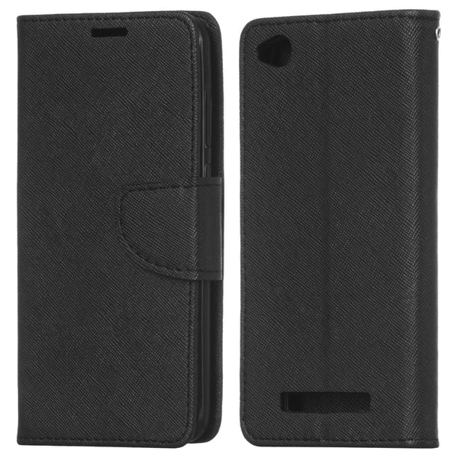 Θήκη - Πορτοφόλι Fancy Diary Xiaomi Redmi 4A - Black