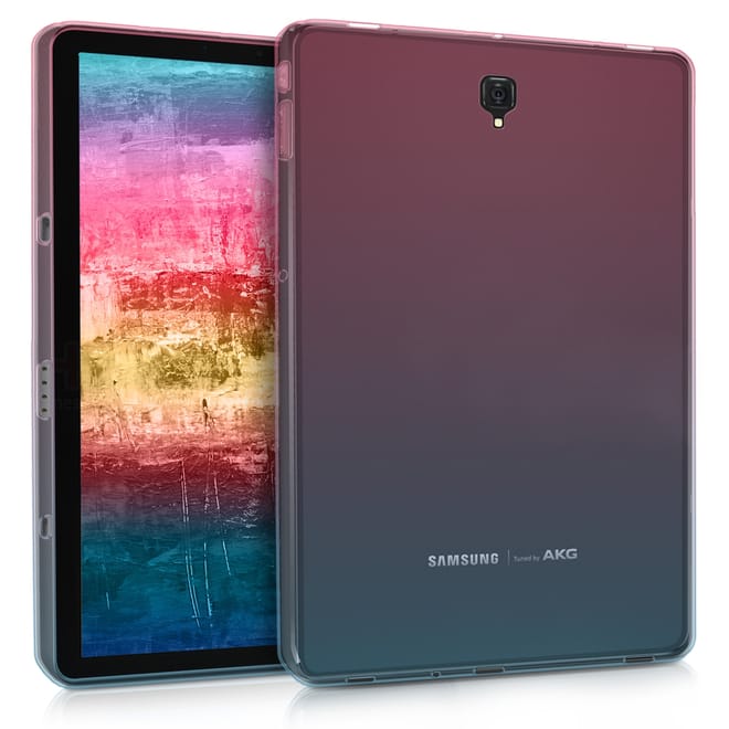 KW Θήκη Σιλικόνης Samsung Galaxy Tab S4 10.5'' - Dark Pink / Blue