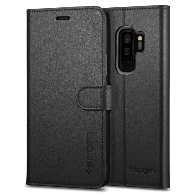 Spigen Wallet S. Θήκη - Πορτοφόλι Samsung Galaxy S9 Plus - Black