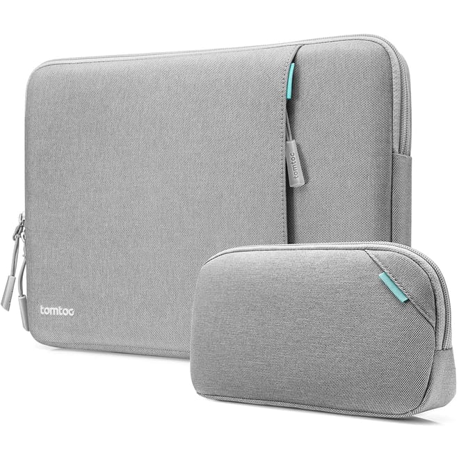Tomtoc Recycled Sleeve - Σετ Θήκη Versatile A13 για MacBook Pro 14" και Accessory Pouch Θήκη για Αξεσουάρ - Gray