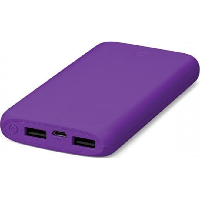 TTEC PowerSlim Universal Mobile Charger 5000mAh και In-Ear Headphones - Purple