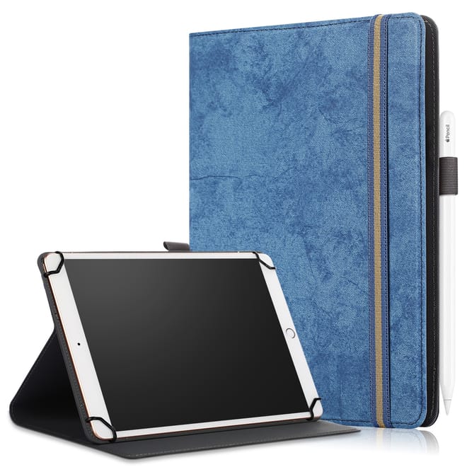 Universal Θήκη Wallet Book Case για Tablet 9"-11" - Dark Blue