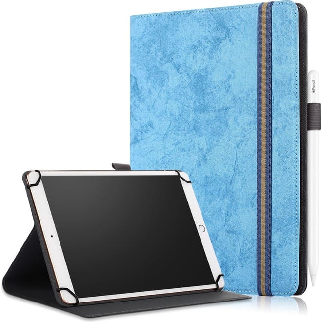 Universal Θήκη Wallet Book Case για Tablet 9"-11" - Light Blue 