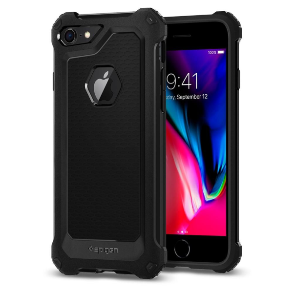 Spigen Case Rugged Armor iPhone 8/7 Black