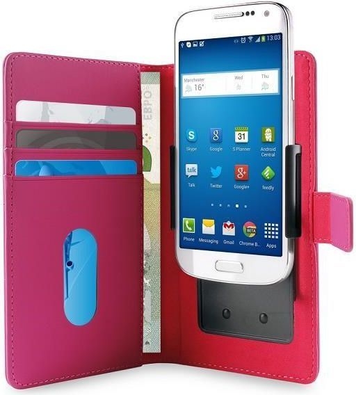 Puro Universal Θήκη Κινητών 4.7'' ιντσών Size L - Pink (UNIWALLET3-PNKL)