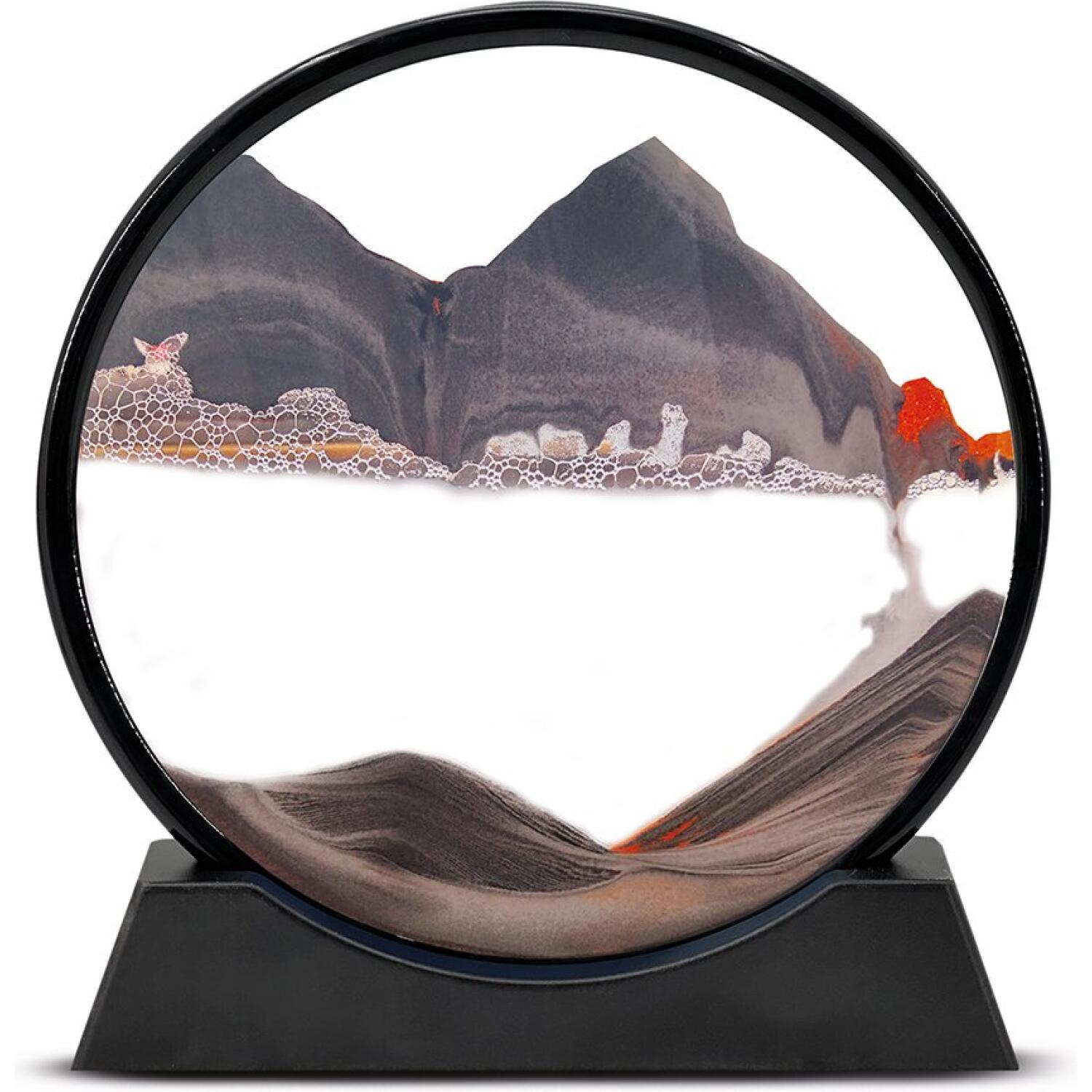3D Διακοσμητικό Κινούμενης Άμμου The Source Ingenious Sand Art Circular Sandscape Περιστρεφόμενο 20cm