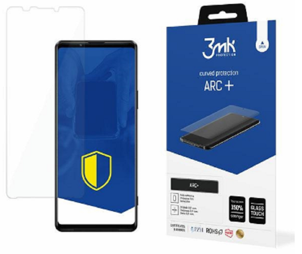 3MK ARC+ Curved - Full Screen Μεμβράνη Προστασίας Οθόνης Sony Xperia 1 III