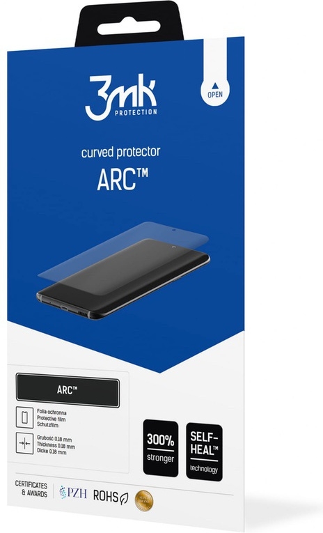 3MK Curved Arc SE Full Screen Protector - Μεμβράνη Προστασίας Οθόνης - Realme 6 Pro