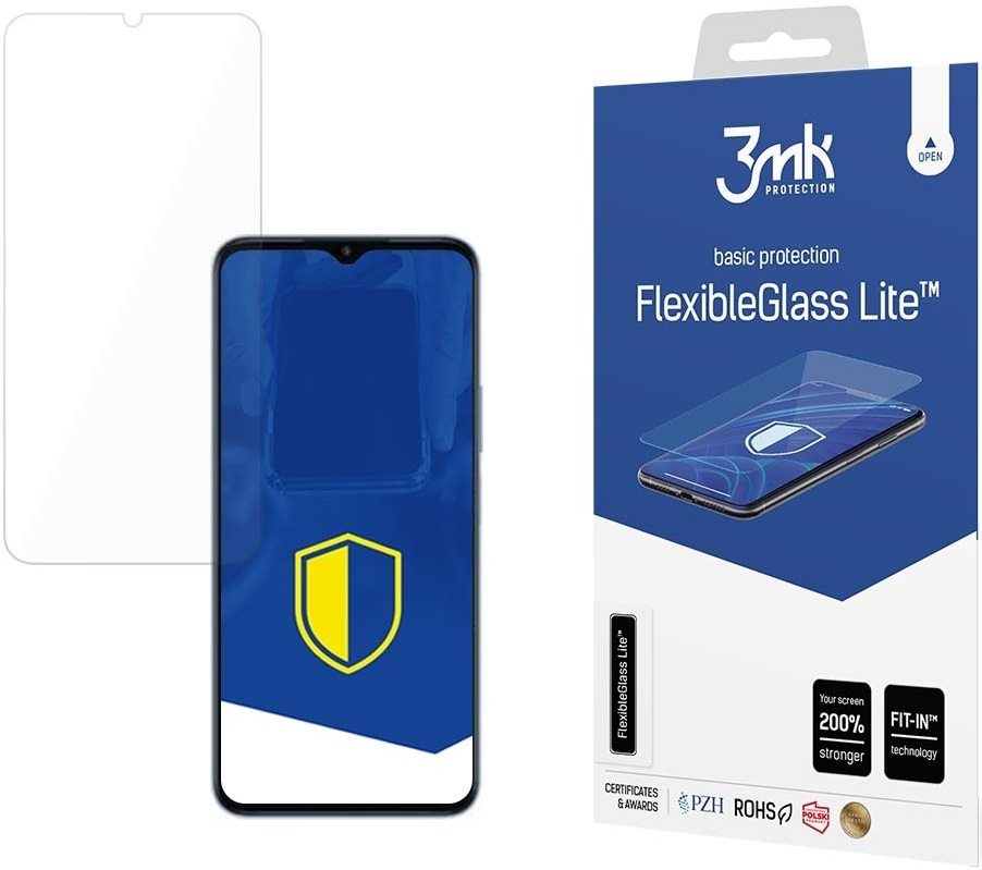 3MK Flexible Glass Lite - Αντιχαρακτικό Υβριδικό Προστατευτικό Γυαλί Οθόνης - Honor 70 Lite