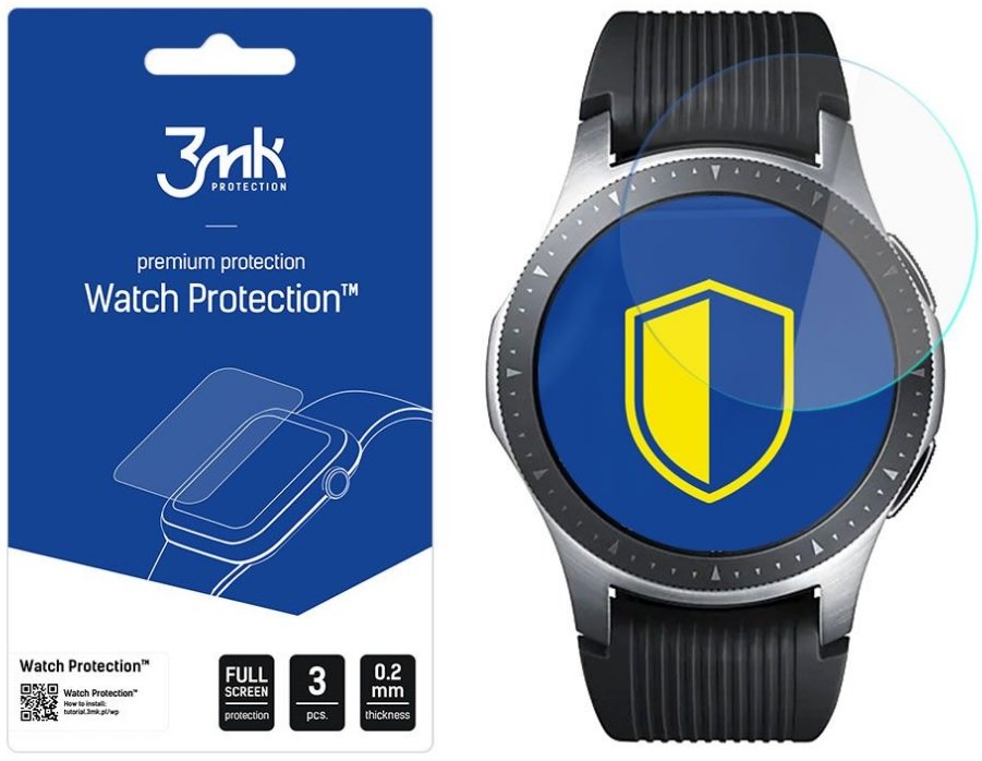 3MK Premium Flexible Glass Samsung Galaxy Watch 46mm - 0.2mm - 3 τεμάχια