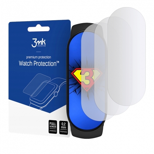 3MK Premium Watch Protection - Screen Protector για Xiaomi Mi Band 5 - 3 Tεμάχια