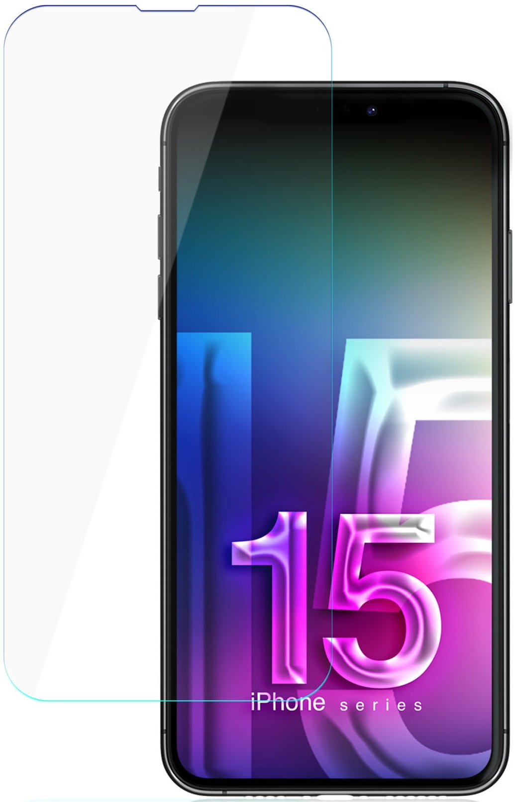 3MK Premium Flexible Glass - Αντιχαρακτικό Υβριδικό Προστατευτικό Γυαλί Οθόνης - Apple iPhone 15 Plus - 0.3mm