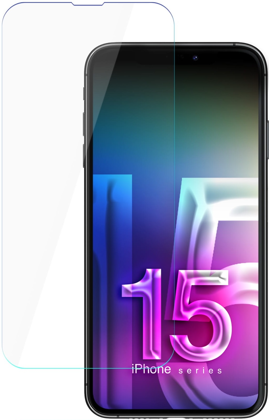 3MK Premium Flexible Glass - Αντιχαρακτικό Υβριδικό Προστατευτικό Γυαλί Οθόνης - Apple iPhone 15 Pro Max - 0.3mm