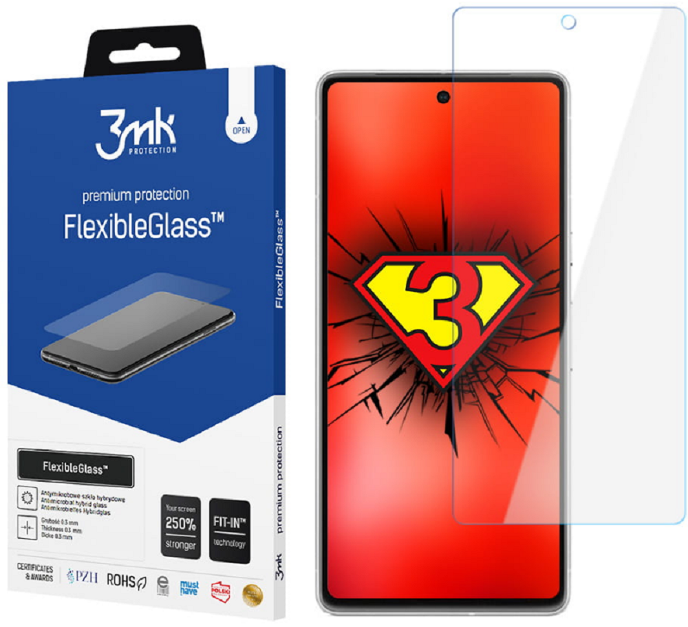 3MK Premium Flexible Glass - Αντιχαρακτικό Υβριδικό Προστατευτικό Γυαλί Οθόνης - Google Pixel 7 - 0.3mm (5903108495837)
