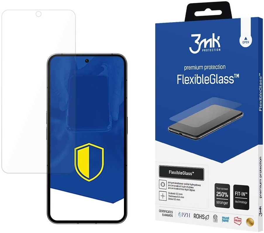 3MK Premium Flexible Glass - Αντιχαρακτικό Υβριδικό Προστατευτικό Γυαλί Οθόνης - Nothing Phone 2 - 0.3mm
