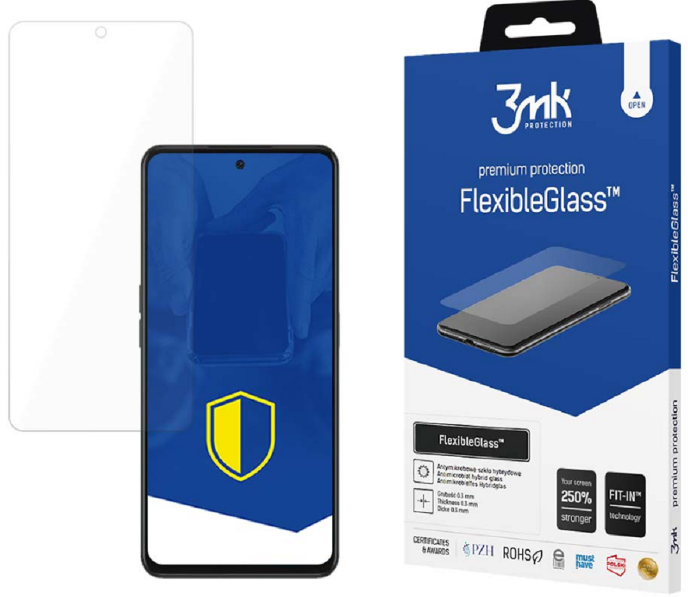 3MK Premium Flexible Glass - Αντιχαρακτικό Υβριδικό Προστατευτικό Γυαλί Οθόνης - OnePlus Nord CE 3 Lite - 0.3mm