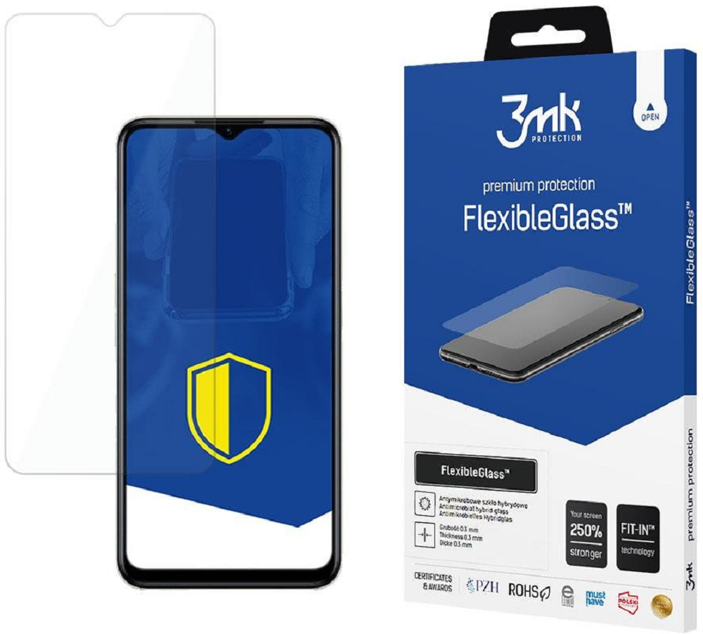 3MK Premium Flexible Glass - Αντιχαρακτικό Υβριδικό Προστατευτικό Γυαλί Οθόνης - Realme C35 - 0.3mm