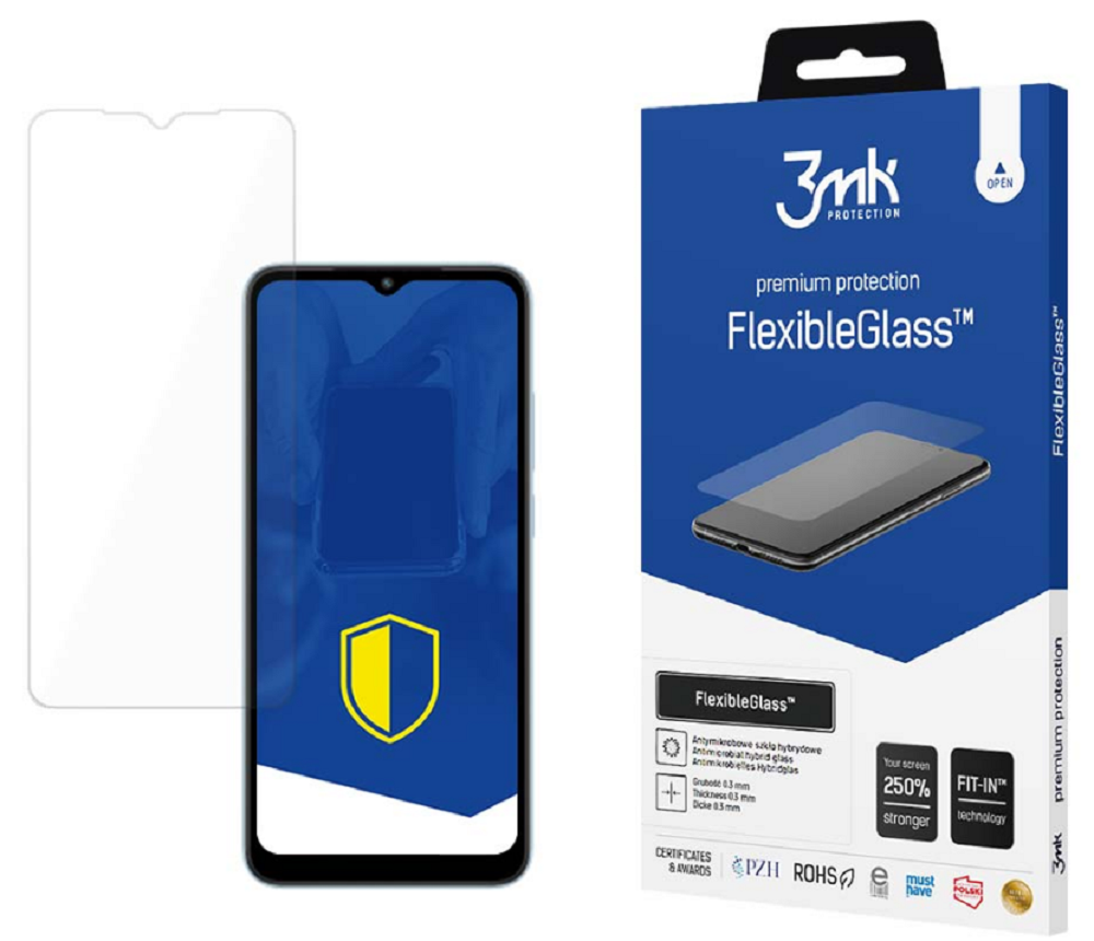3MK Premium Flexible Glass - Αντιχαρακτικό Υβριδικό Προστατευτικό Γυαλί Οθόνης - Xiaomi Redmi A2 / A2 Plus - 0.3mm
