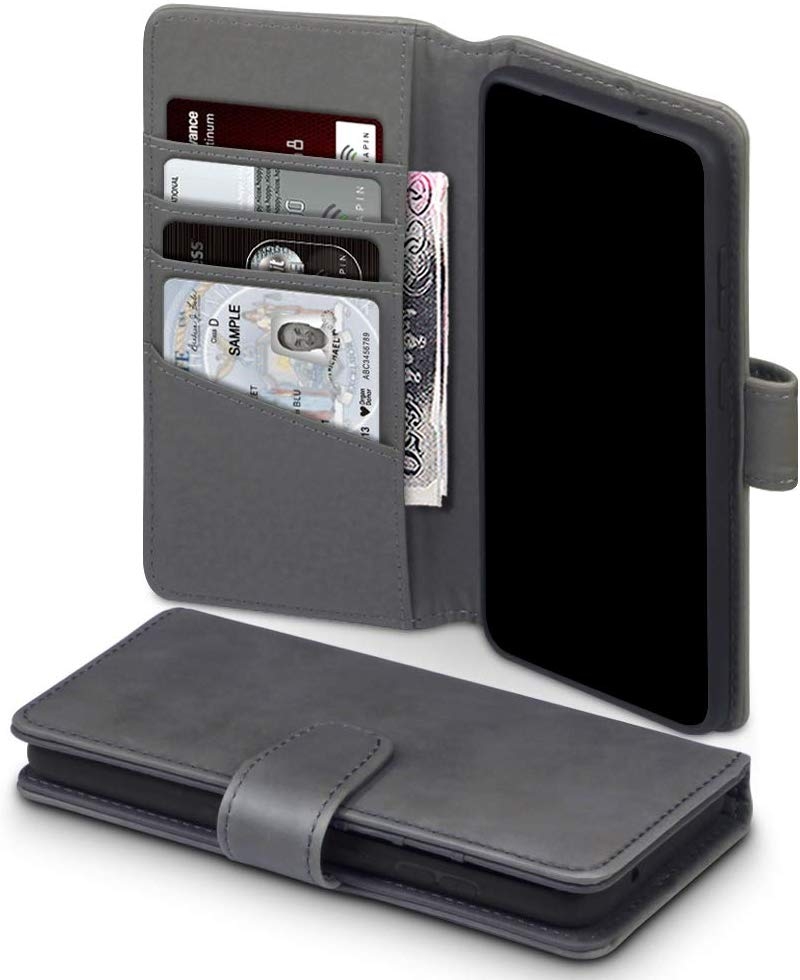 Terrapin Δερμάτινη Θήκη - Πορτοφόλι Samsung Galaxy S20 - Grey