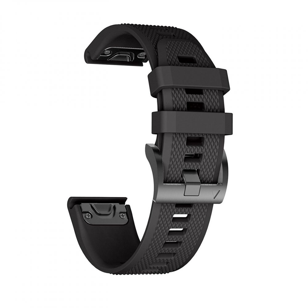 Tech-Protect Λουράκι Smooth Garmin Fenix 5/6/6 Pro/7/8/E (47mm) - Black