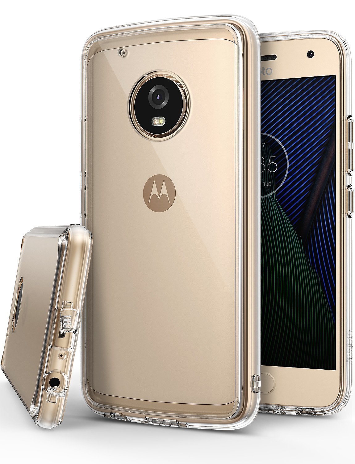 Ringke (Fusion) Διάφανη Θήκη Motorola Moto G5 Plus