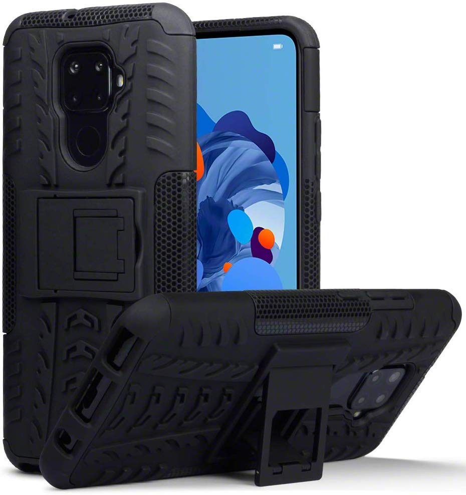 Terrapin Ανθεκτική Dual Layer Θήκη Huawei Mate 30 Lite - Black