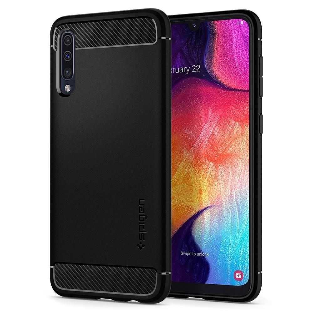Spigen Θήκη Rugged Armor Samsung Galaxy A50 - Matte Black