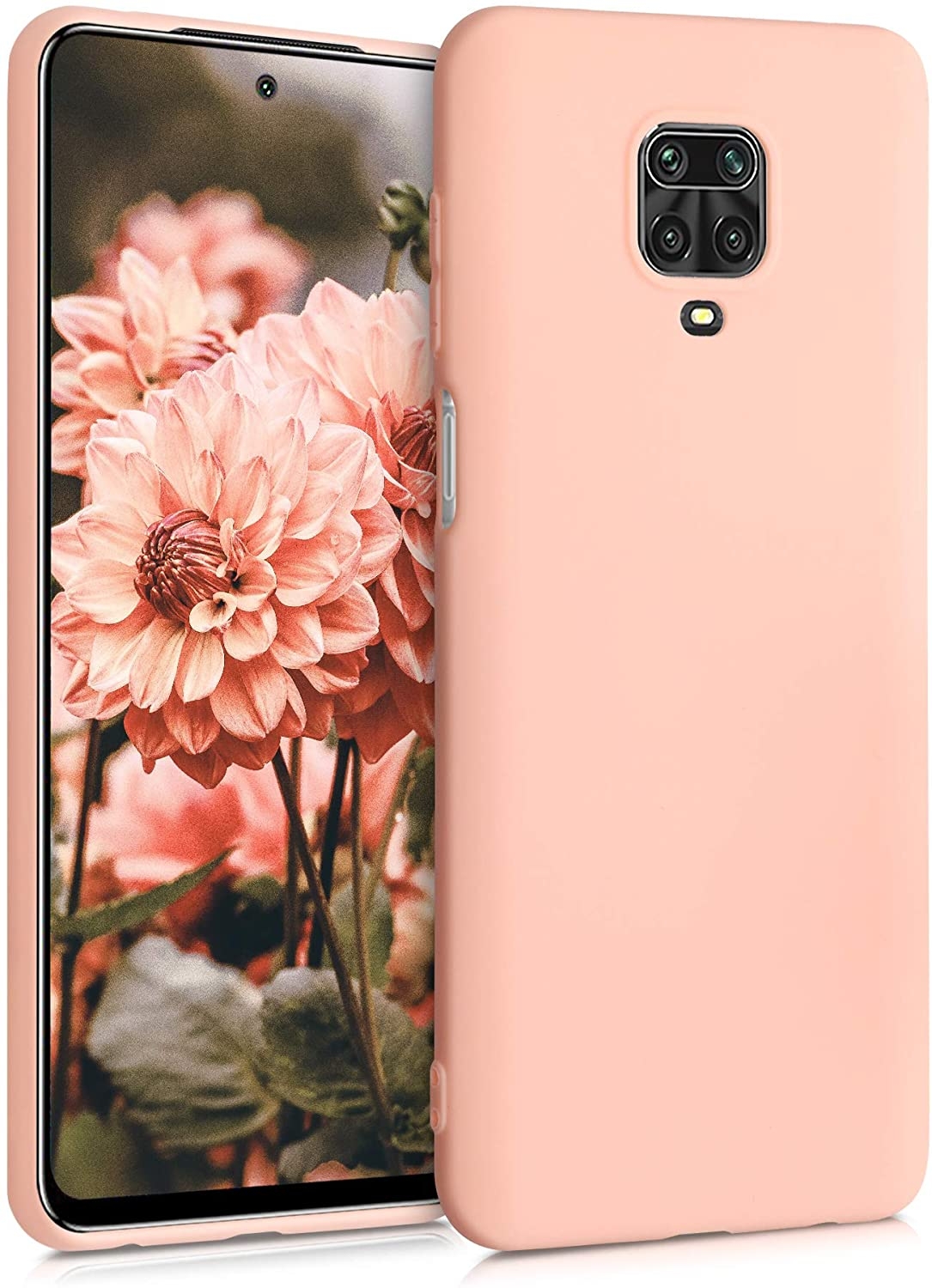 KW Θήκη Σιλικόνης Xiaomi Redmi Note 9S / 9 Pro / 9 Pro Max - Grapefruit Pink