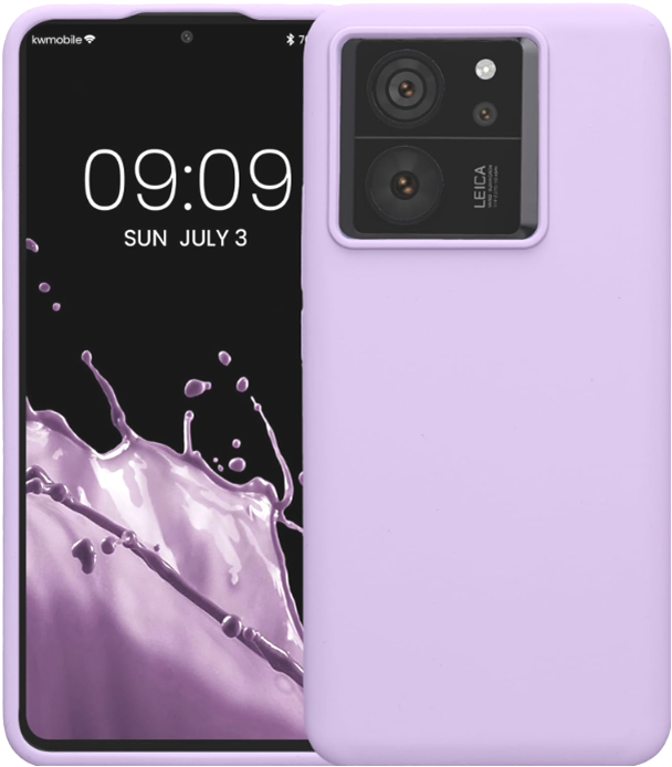 KWmobile Soft Flexible Rubber Cover - Θήκη Σιλικόνης Xiaomi 13T / 13T Pro - Lavender