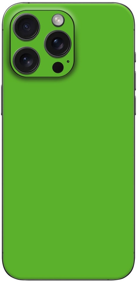 Αυτοκόλλητο Skin Προστασίας Πλάτης - Apple iPhone 15 Pro - Gams Premium Vinyl Skin Back Plate - Green Matte (GAMS-VNL-SKIN-GM-001-076)