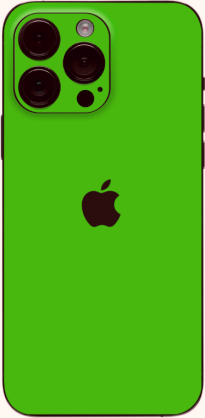 Αυτοκόλλητο Skin Προστασίας Πλάτης - Apple iPhone 15 Pro Max - Gams Premium Vinyl Skin Back Plate - Green Matte (GAMS-VNL-SKIN-GM-001-074)