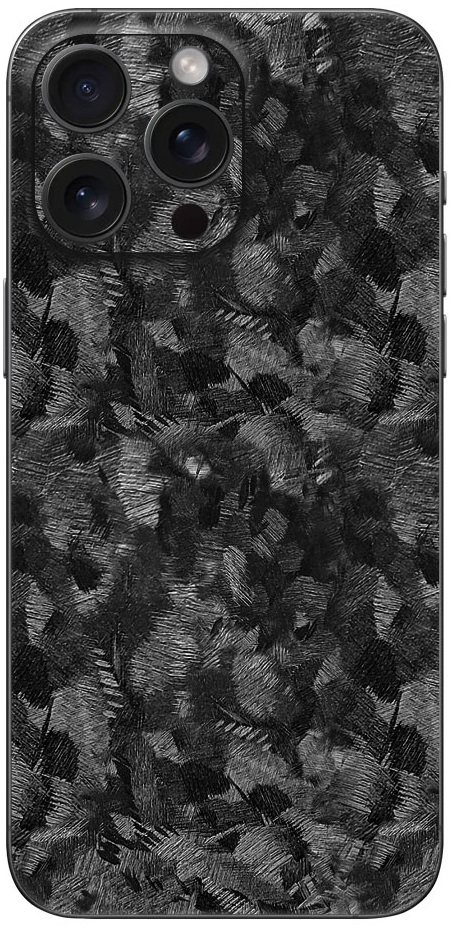 Αυτοκόλλητο Skin Προστασίας Πλάτης - Apple iPhone 16 Pro Max - Gams Premium Vinyl Skin Back Plate - Forged Carbon