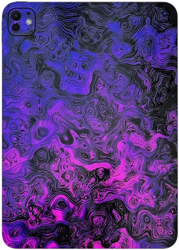 Αυτοκόλλητο Skin Προστασίας Πλάτης iPad (A16) 11th Gen. 2025 11" Gams Premium Vinyl Skin Back Plate Purple