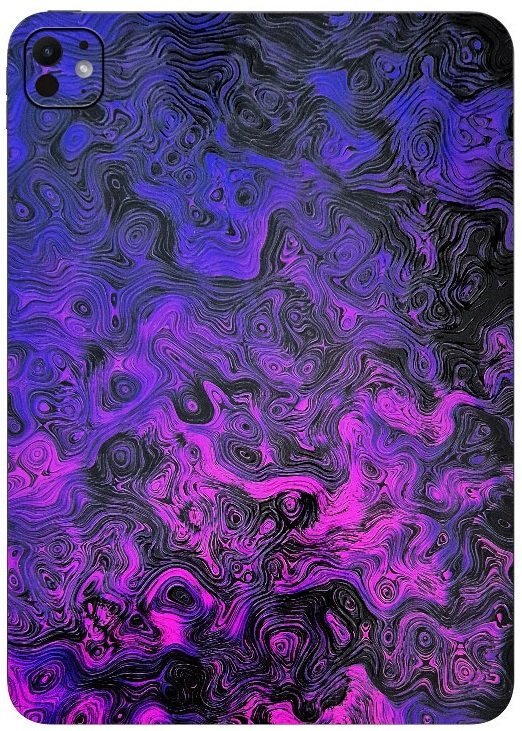 Αυτοκόλλητο Skin Προστασίας Πλάτης iPad Air 11" 2025 Gams Premium Vinyl Skin Back Plate Purple