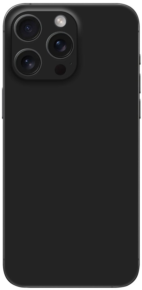 Αυτοκόλλητο Skin Προστασίας Πλάτης iPhone 16 Pro Max Gams Premium Vinyl Skin Back Plate Black Matte