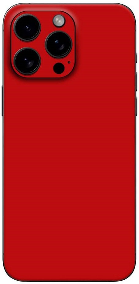 Αυτοκόλλητο Skin Προστασίας Πλάτης iPhone 16 Pro Max Gams Premium Vinyl Skin Back Plate Red Matte