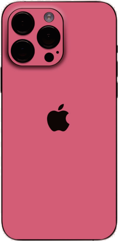 Αυτοκόλλητο Skin Προστασίας Πλάτης iPhone Gams Premium Vinyl Skin Back Plate Pink Matte