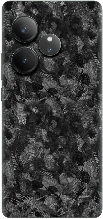 Αυτοκόλλητο Skin Προστασίας Πλάτης Realme GT 6 Gams Premium Vinyl Skin Back Plate Forged Carbon