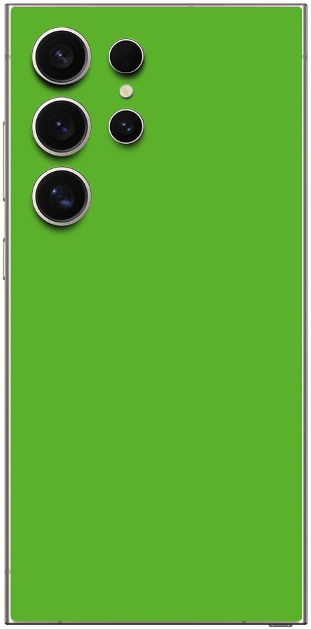 Αυτοκόλλητο Skin Προστασίας Πλάτης - Samsung Galaxy S24 Ultra - Gams Premium Vinyl Skin Back Plate - Green Matte (GAMS-VNL-SKIN-GM-002-201)