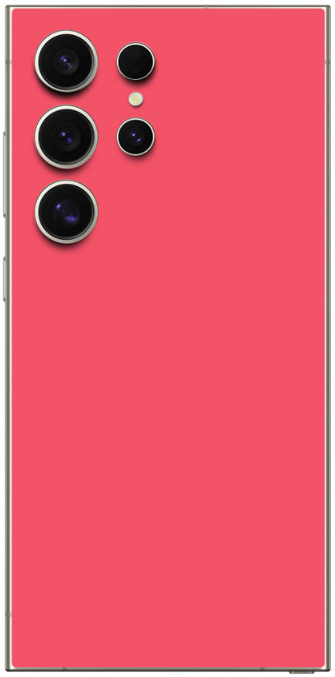 Αυτοκόλλητο Skin Προστασίας Πλάτης - Samsung Galaxy S24 Ultra - Gams Premium Vinyl Skin Back Plate - Pink Matte (GAMS-VNL-SKIN-PM-002-201)
