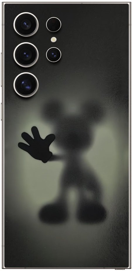 Αυτοκόλλητο Skin Προστασίας Πλάτης Samsung Galaxy S24 Ultra Gams Premium Vinyl Skin Back Plate Φωσφορίζον Luminus Mouse