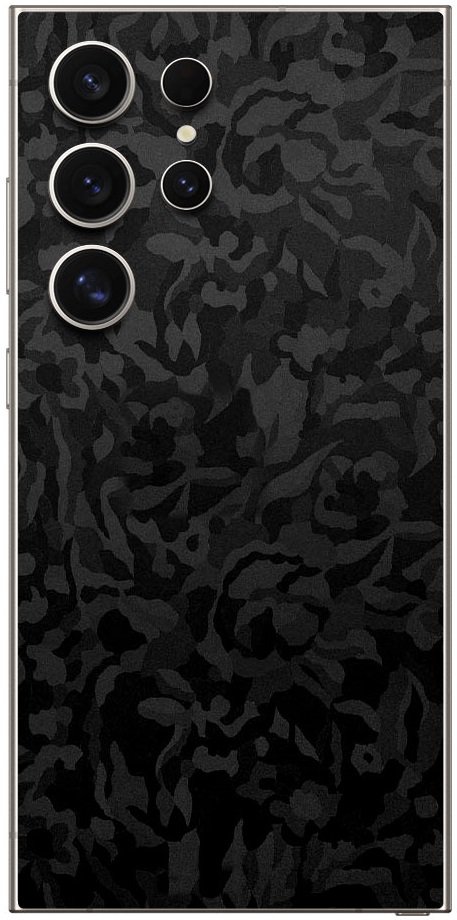 Αυτοκόλλητο Skin Προστασίας Πλάτης Samsung Galaxy S25 Ultra Gams Premium Vinyl Skin Back Plate - Camo Black (GAMS-VNL-SKIN-CB-002-216)