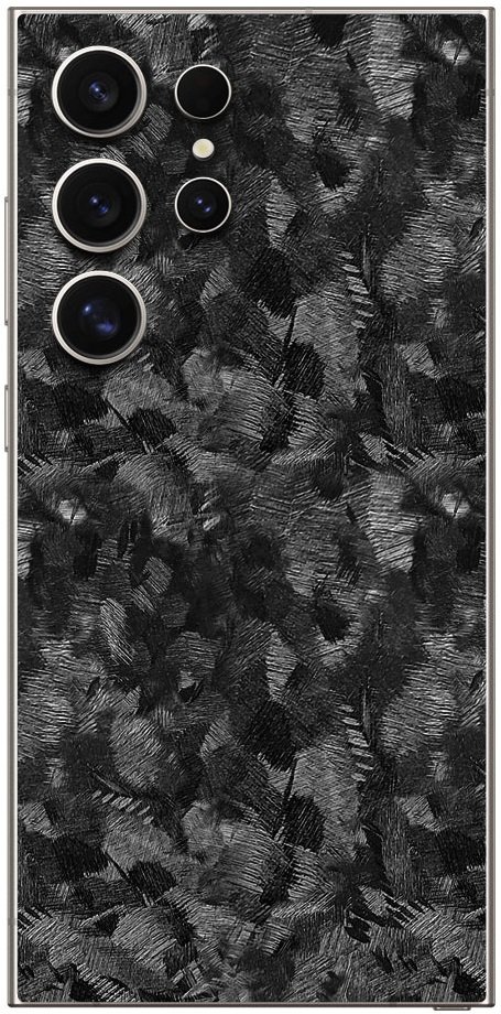 Αυτοκόλλητο Skin Προστασίας Πλάτης Samsung Galaxy S25 Ultra Gams Premium Vinyl Skin Back Plate Forged Carbon