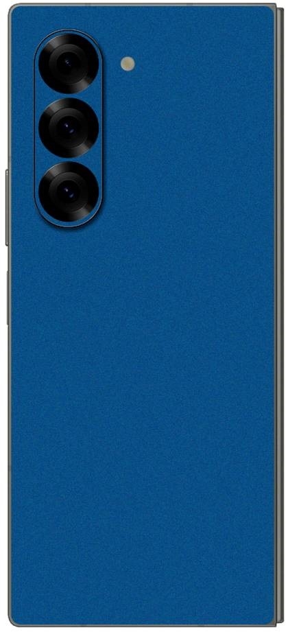 Αυτοκόλλητο Skin Προστασίας Πλάτης - Samsung Galaxy Z Fold6 - Gams Premium Vinyl Skin Back Plate - Blue Satin Matte