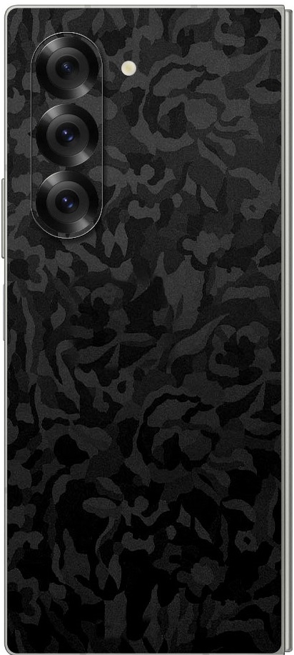 Αυτοκόλλητο Skin Προστασίας Πλάτης - Samsung Galaxy Z Fold6 - Gams Premium Vinyl Skin Back Plate - Camo Black (GAMS-VNL-SKIN-CB-002-210)