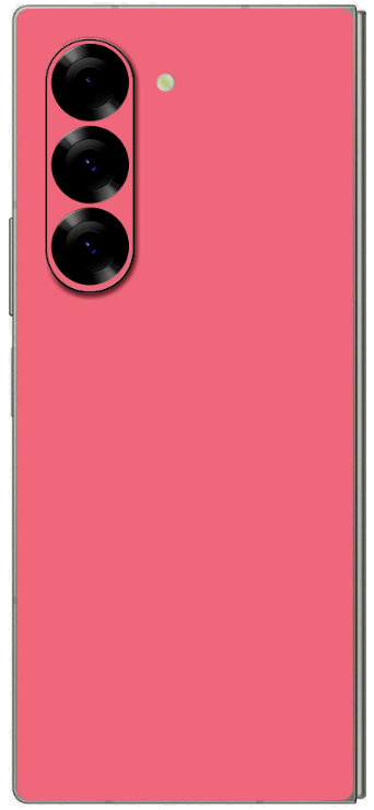 Αυτοκόλλητο Skin Προστασίας Πλάτης - Samsung Galaxy Z Fold6 - Gams Premium Vinyl Skin Back Plate - Pink Matte