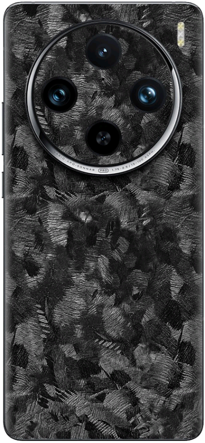 Αυτοκόλλητο Skin Προστασίας Πλάτης Vivo X100 Pro Gams Premium Vinyl Skin Back Plate Forged Carbon